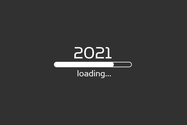 loading bar for the year 2021