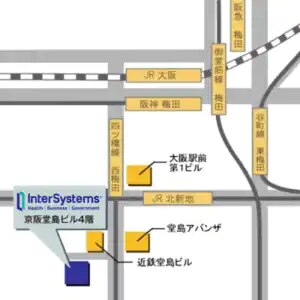 大阪オフィス地図