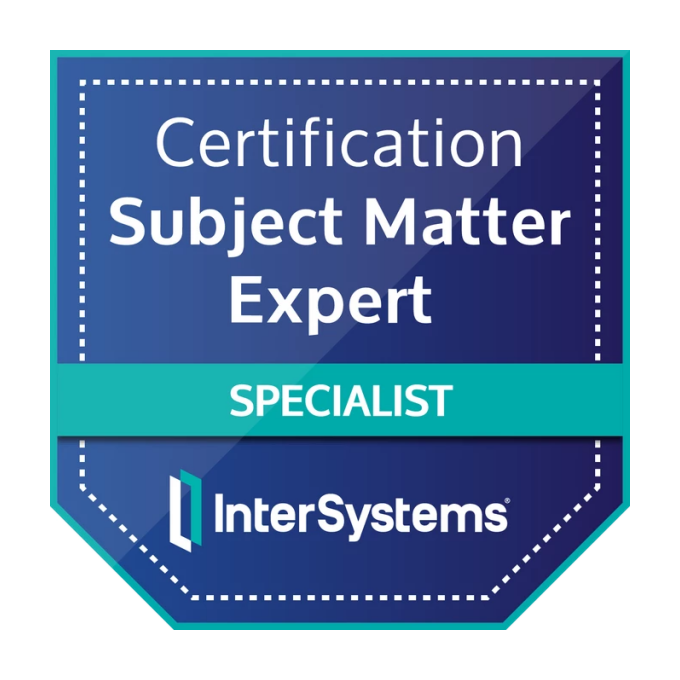 InterSystems Participation Badge Sample