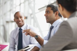 Business people in meeting