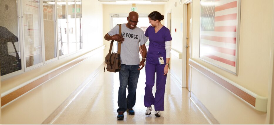 VA Healthcare customer story brochure image