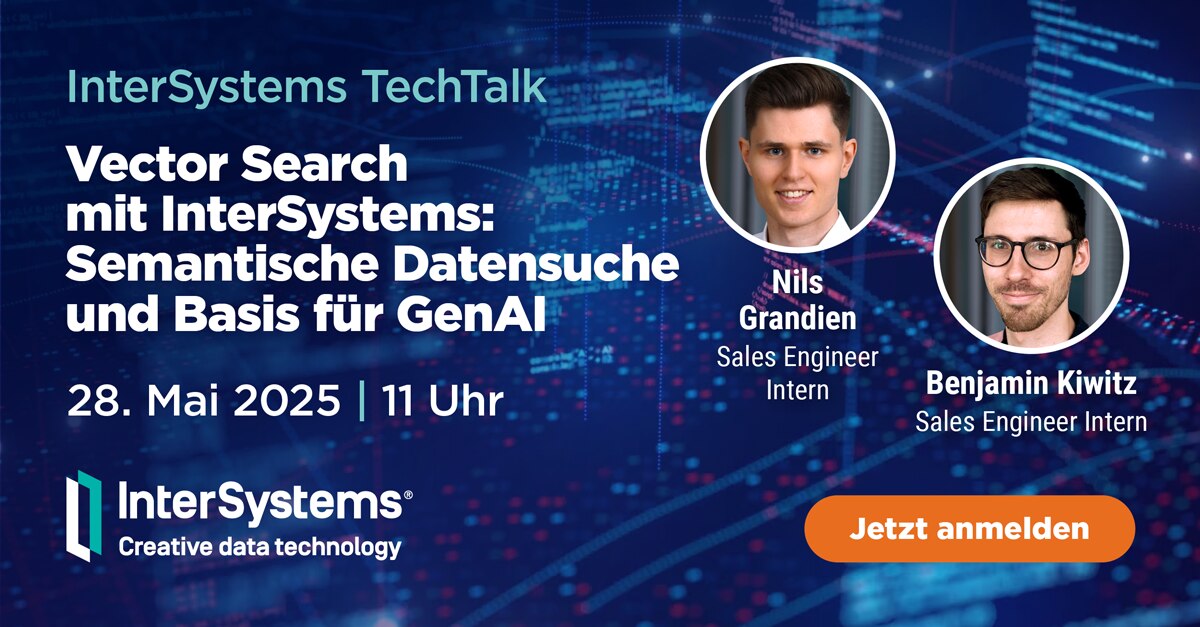 InterSystems TechTalk 13
