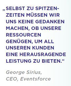 George Sirius, CEO, Eventsforce - quote