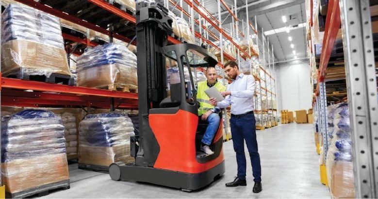 people in a warehouse