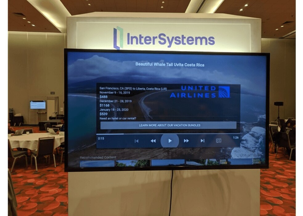 Picture from InterSystems conference
