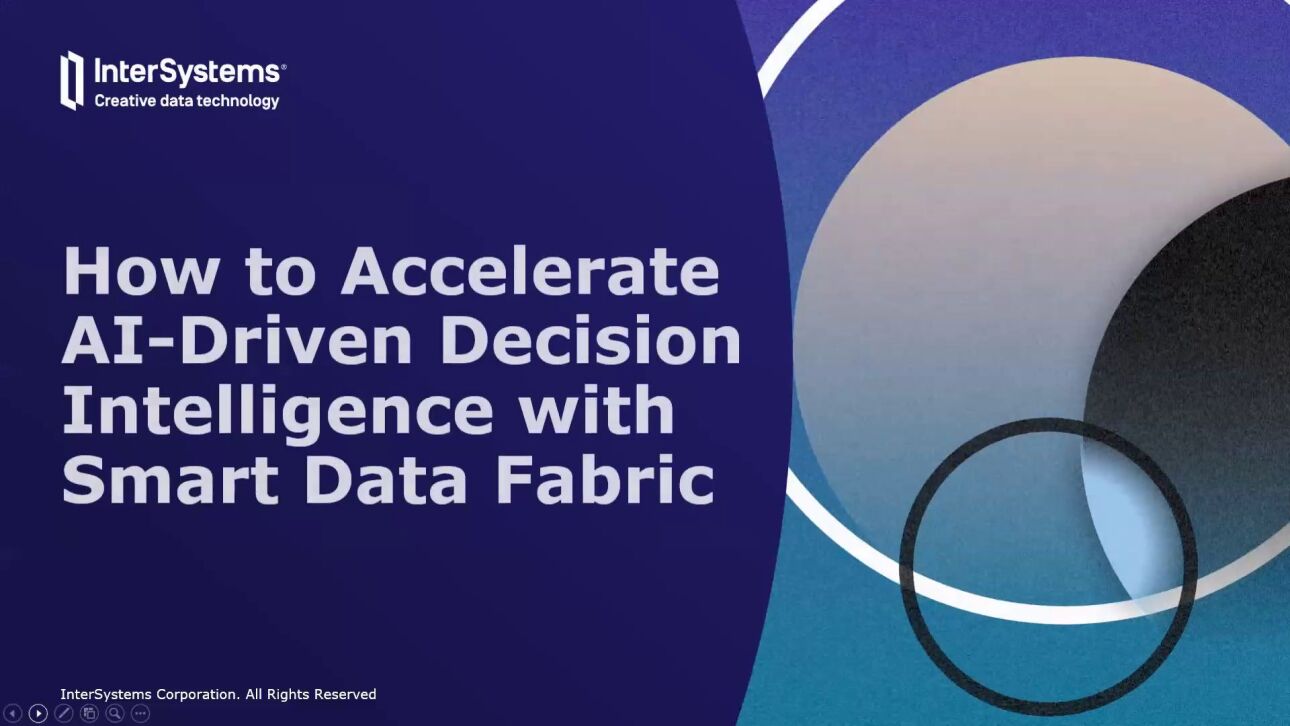 How to Accelerate AI-Driven Decision Intelligence with Smart Data Fabric