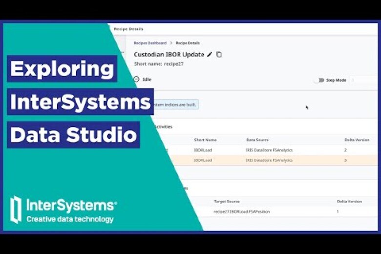 Exploring InterSystems Data Studio
