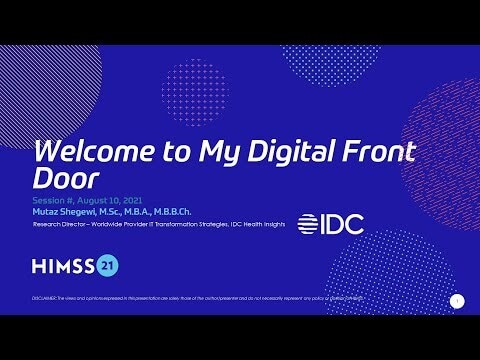 Welcome to My Digital Front Door