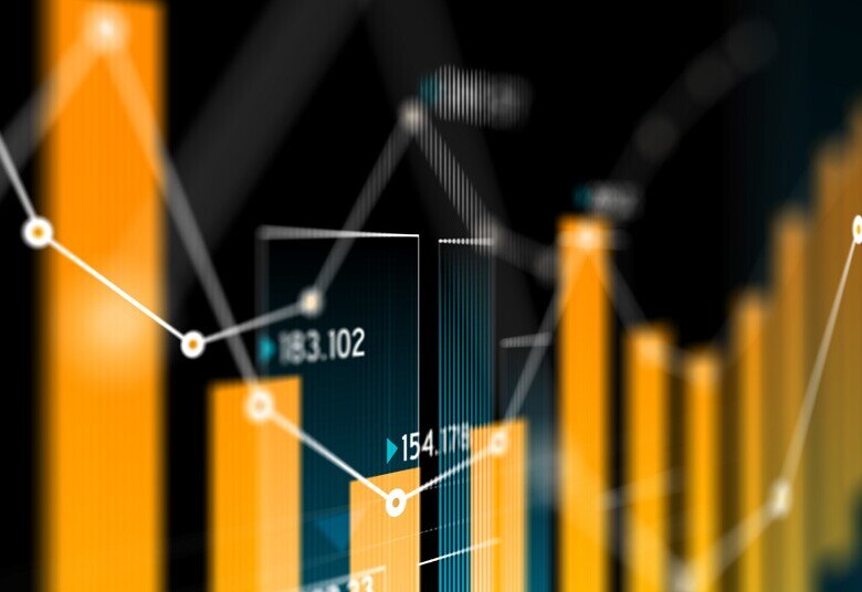bar graph with a second layer of data points