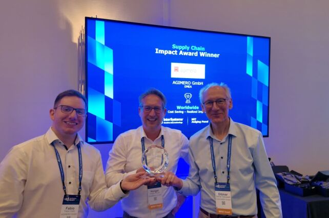Von MIT-Jury ausgewähöt: Agimero mit InterSystems Impact Award ausgezeichnet