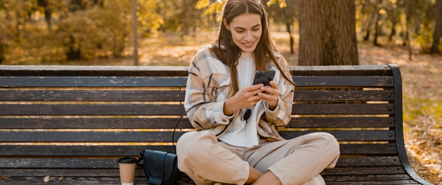 Woman on Bench
