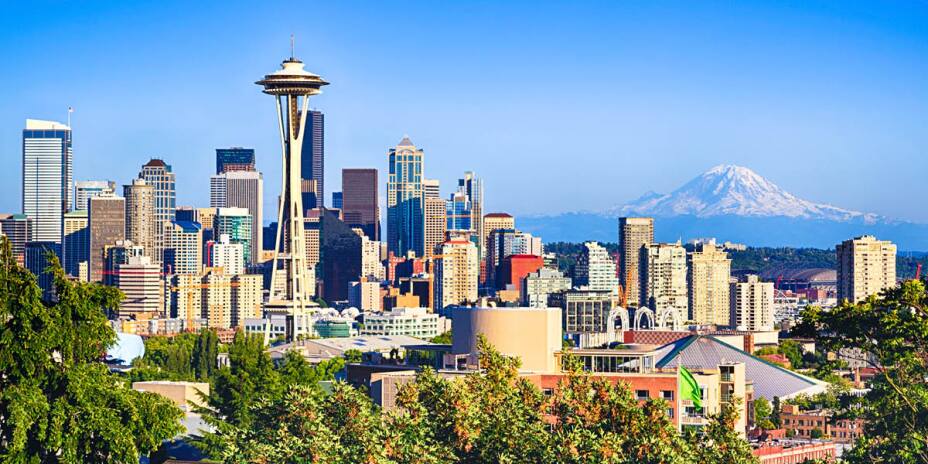 skyline of Seattle, Washington