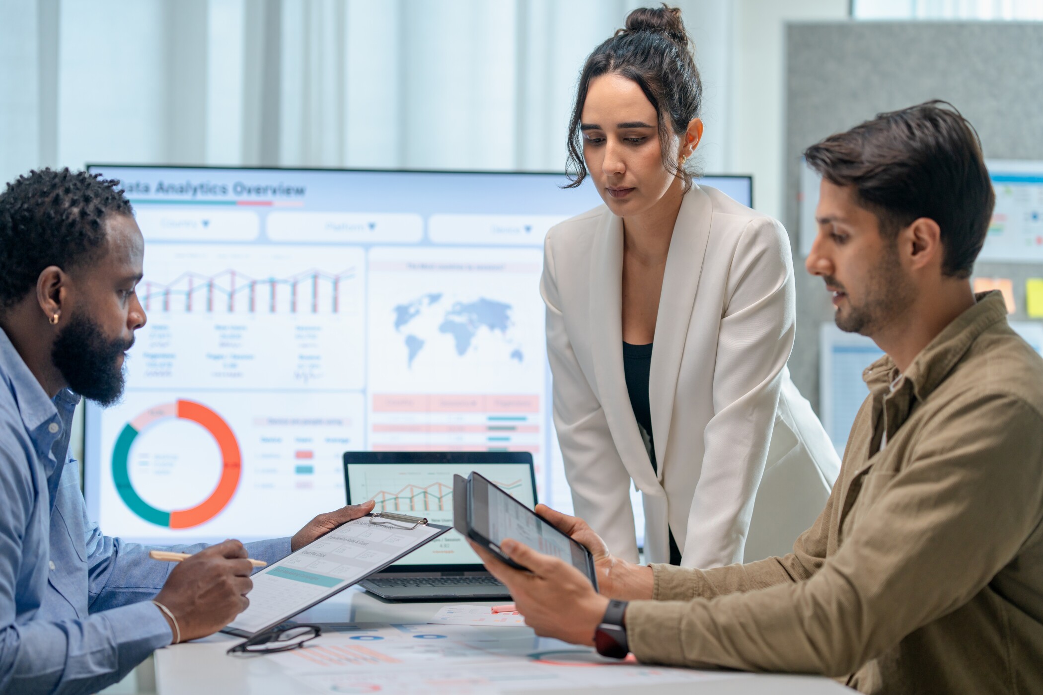 Business office meeting teamwork