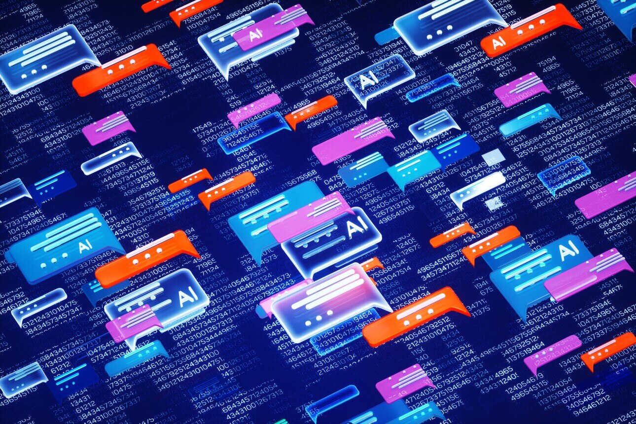 AI chat icons