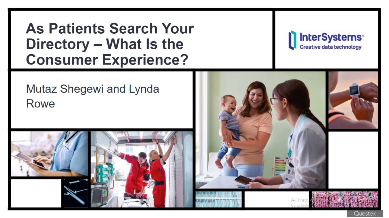 As Patients Search Your Directory - What is the Consumer Experience - thumbnail