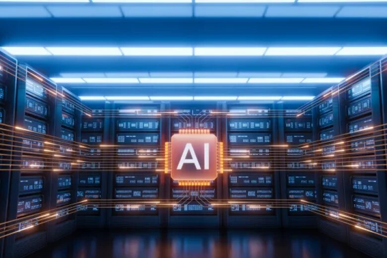 Image displaying AI in financial services