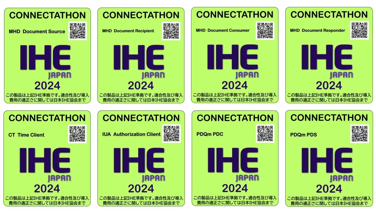 IHE-J Connectashon 2024 Sticker