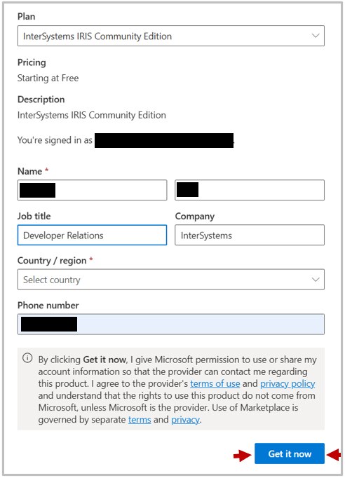 Screenshot showing a prompt for details before subscribing