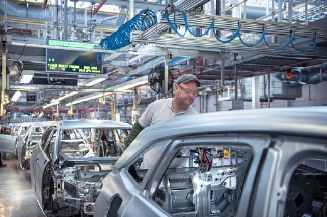 automotive line worker