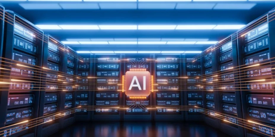 Image displaying AI in financial services