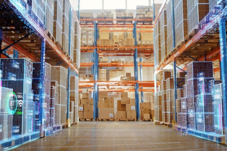 Digital warehouse supply chain