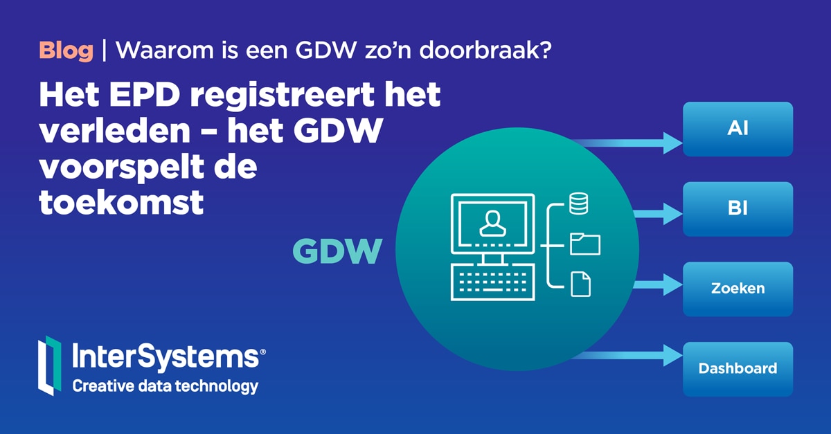 Het EPD registreert het verleden - het GDW voorspelt de toekomst