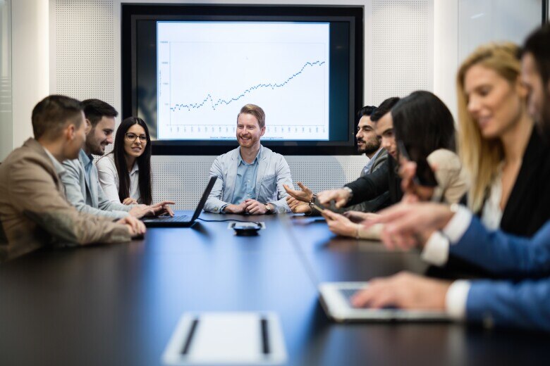 Business people in a meeting