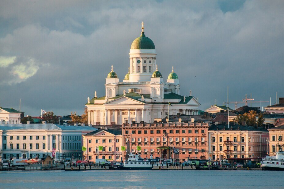 Helsinki Cathedral in Kelsinki, Finland