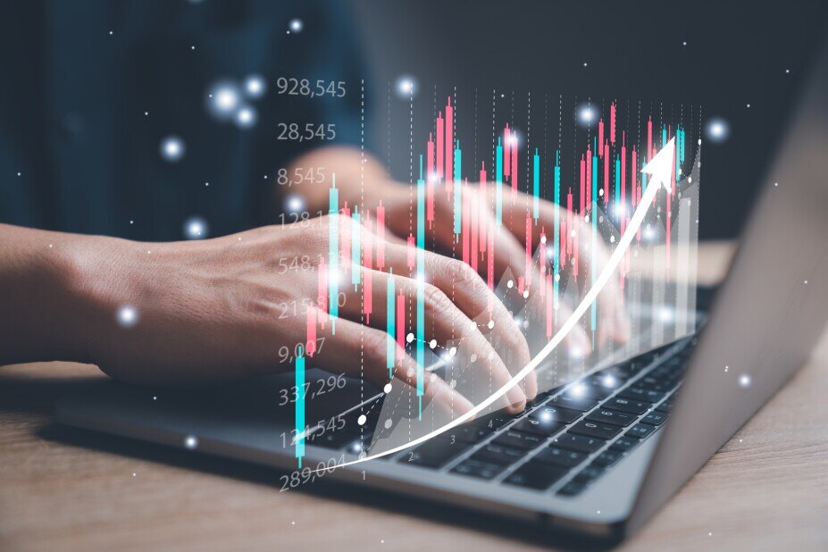 business finance technology and investment concept