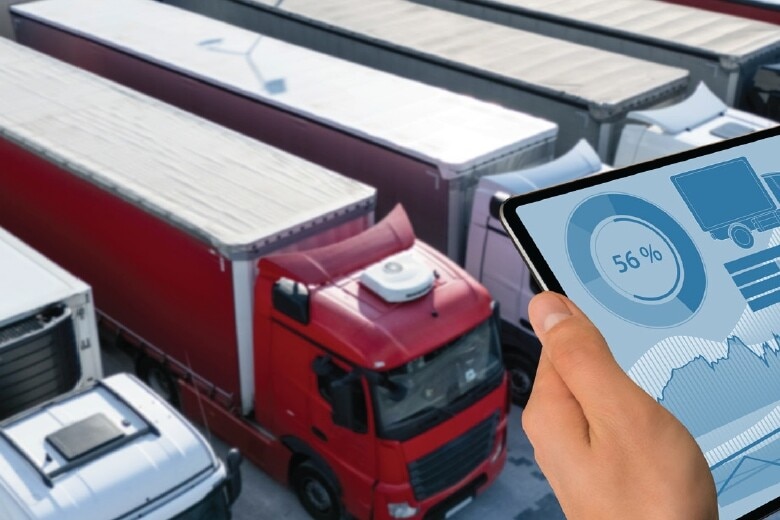 Trucks for a supply chain