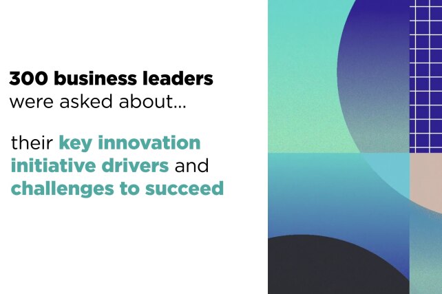 300 business leaders were asked about their key innovation and initiative drivers and challenges to succeed