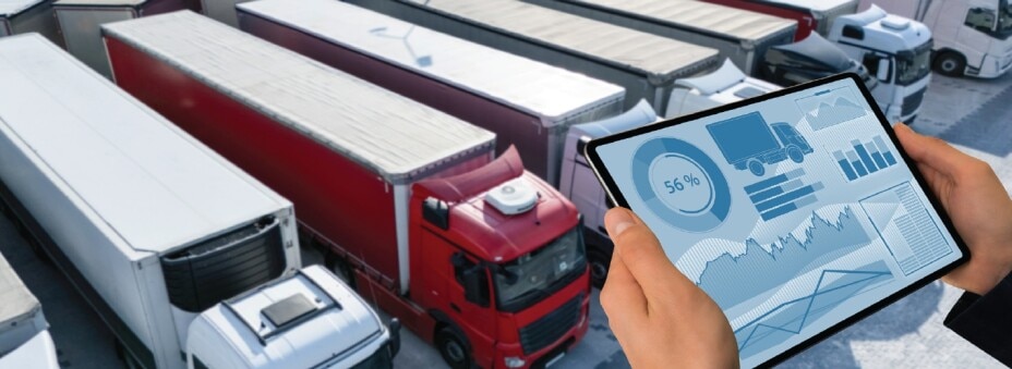 Trucks for a supply chain