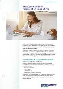 TrakCare Clinicom Paiement en ligne ESPIC
