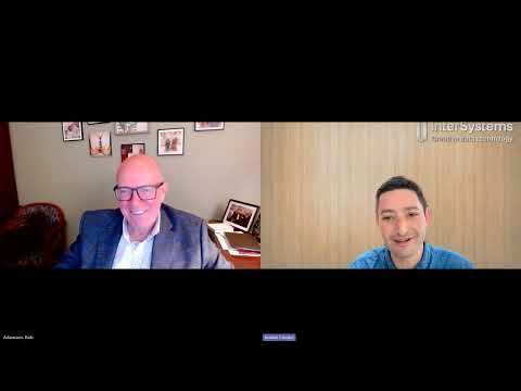 Healthy Data Podcast Rob Adamson RWJBH & Jordan Cooper InterSystems