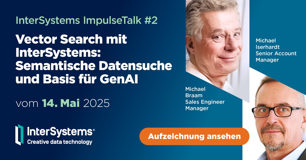 Intersystems ImpulseTalk #2