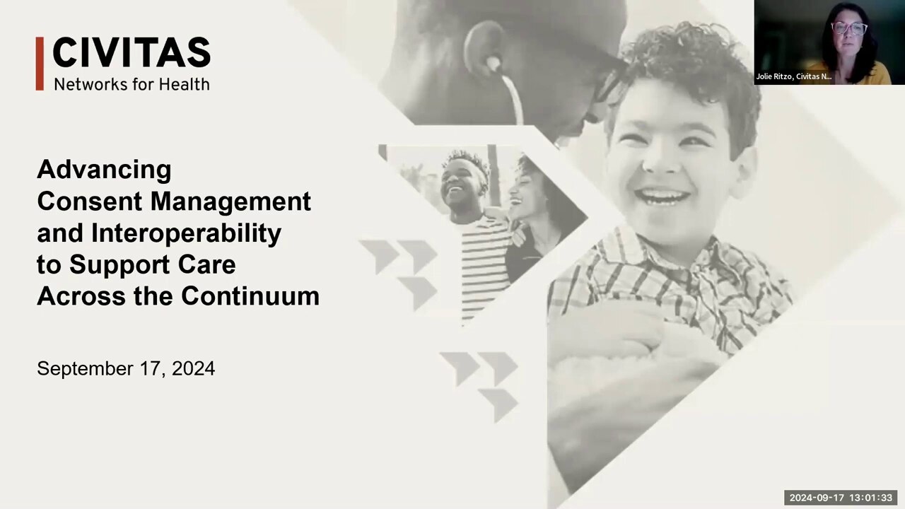 Advancing Consent Management and Interoperability to Support Care Across the Continuum thumbnail