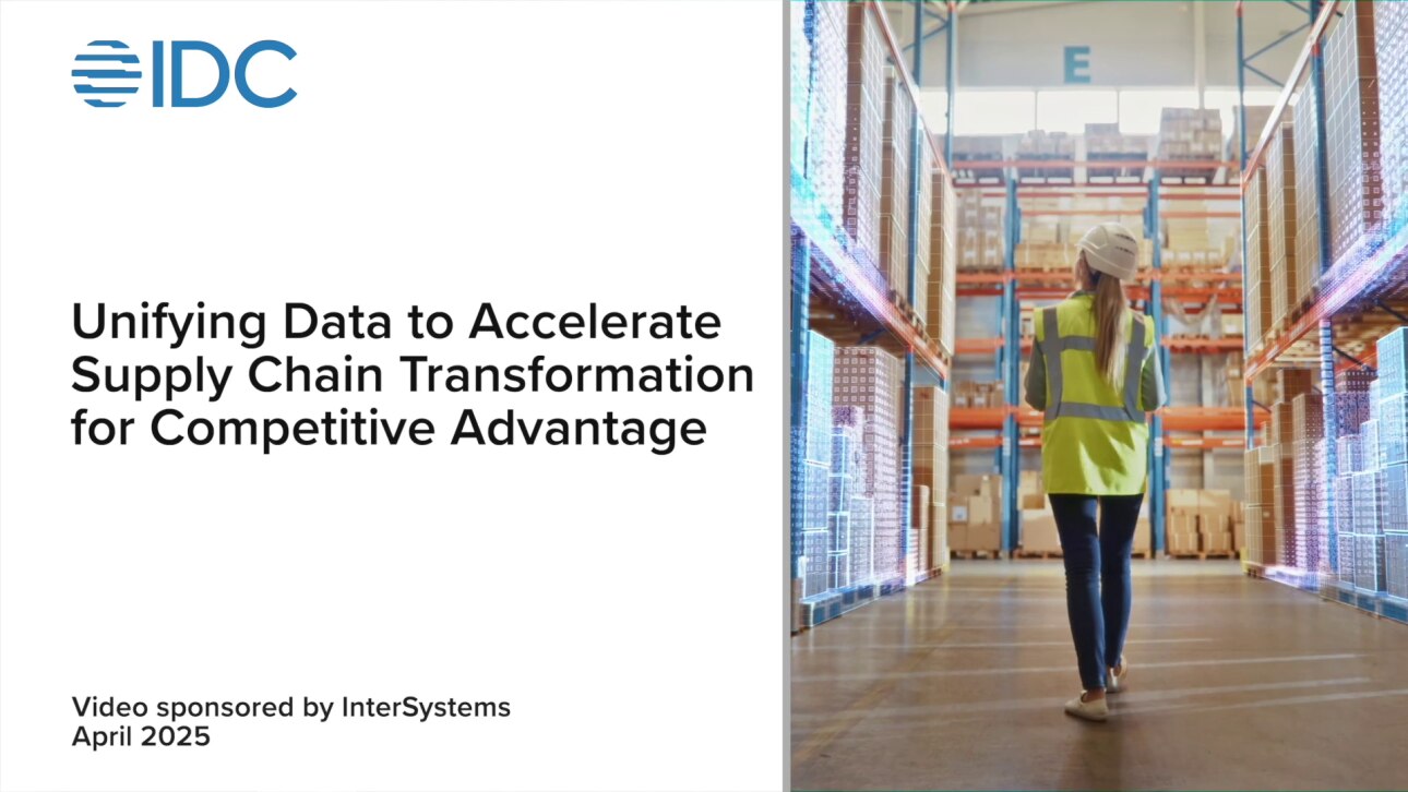 Unifying Data to Accelerate Supply Chain Transformation for Competitive Advantage thumbnail